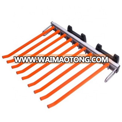 Wholesale retractable Pant racks closet pulling track pants hanging in the rack with push-pull Cabinet