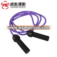 Portable weight loss PVC heavy jump rope for office exercise