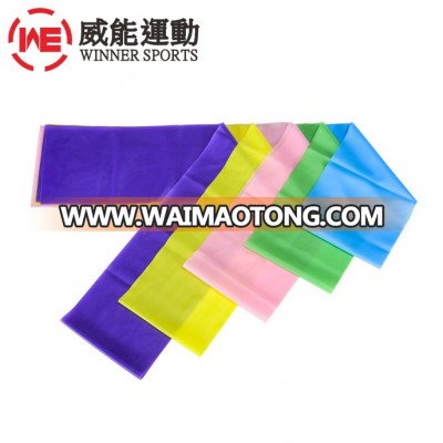 Customized print logo resistance band with different strength level