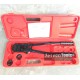 JLD-1625 pex pipe crimping tool for pressing pex pipe fitting sizes 16mm 20mm 25mm with plastic case handheld pipe crimper