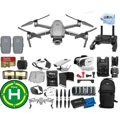 100% Original and Brand New Sealed for DJI Mavic 2 Pro 2 BATTERY MEGA ACCESSORY BUNDLE W/ Filter Kit, Drone Vest + More